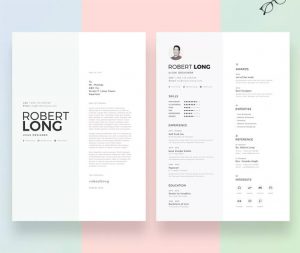 creative resume cover pages