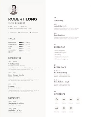 49 modern resume templates that get you hired fancy resumes