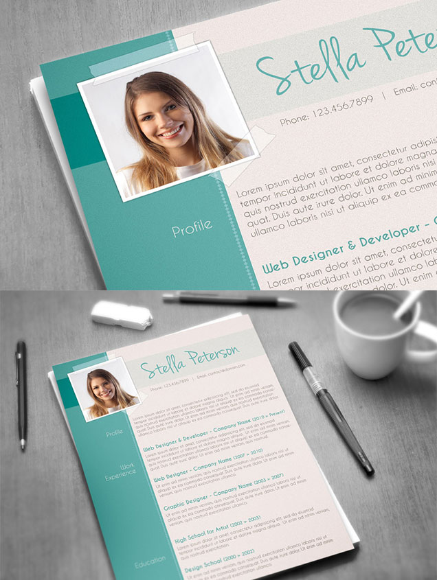 fancy resume template