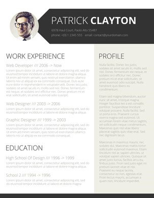 49 Modern Resume Templates That Get You Hired – Fancy Resumes