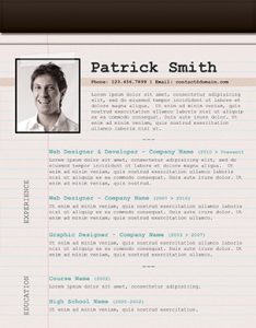 notepad resume design