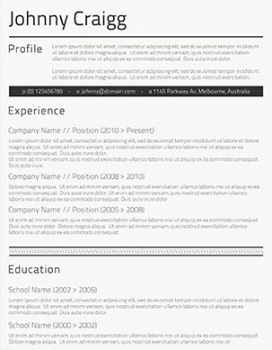 49 modern resume templates that get you hired fancy resumes