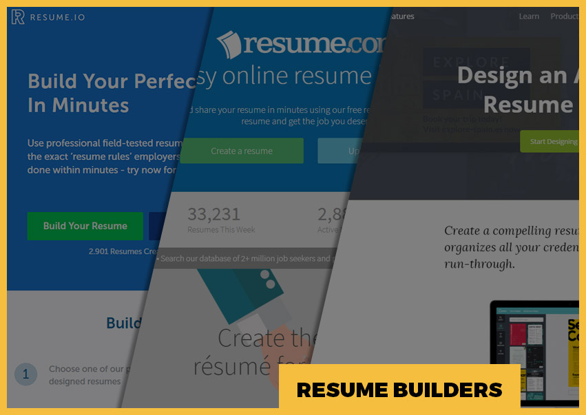 resume builders