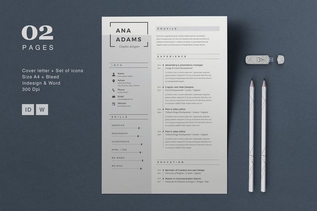 resume template ana