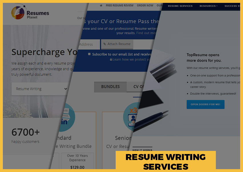 resume writing services