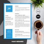 bluette resume template